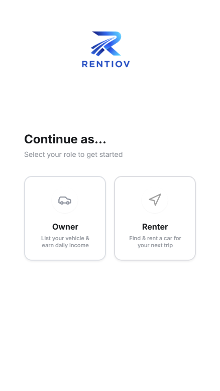 Rentiov App Screenshot